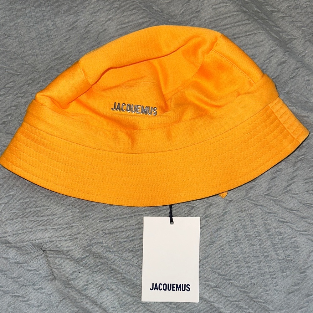 Jacquemus Le Bob Gadjo Orange Bucket Hat